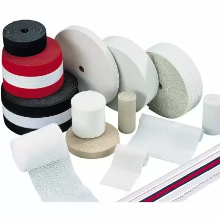 Bandas elásticas de alta calidad producidas en máquinas Dahu
